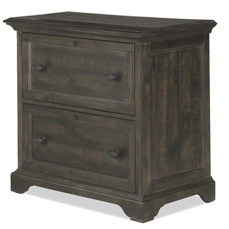 Magnussen Bellamy 2 Drawer Lateral File Cabinet in Peppercorn