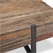 Magnussen Prescott Modern Console Table in Rustic Honey
