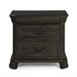 Magnussen Bellamy Traditional Peppercorn 3 Drawer Nightstand