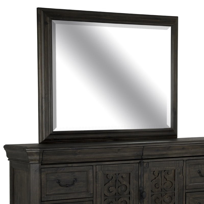 Magnussen Bellamy Traditional Peppercorn Landscape Mirror