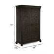 Magnussen Bellamy Traditional Peppercorn Door Chest
