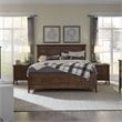 Magnussen Bay Creek Relaxed Traditional Toasted Nutmeg Queen Panel Bed