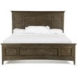 Magnussen Bay Creek Traditional Toasted Nutmeg King Panel Bed with Storage
