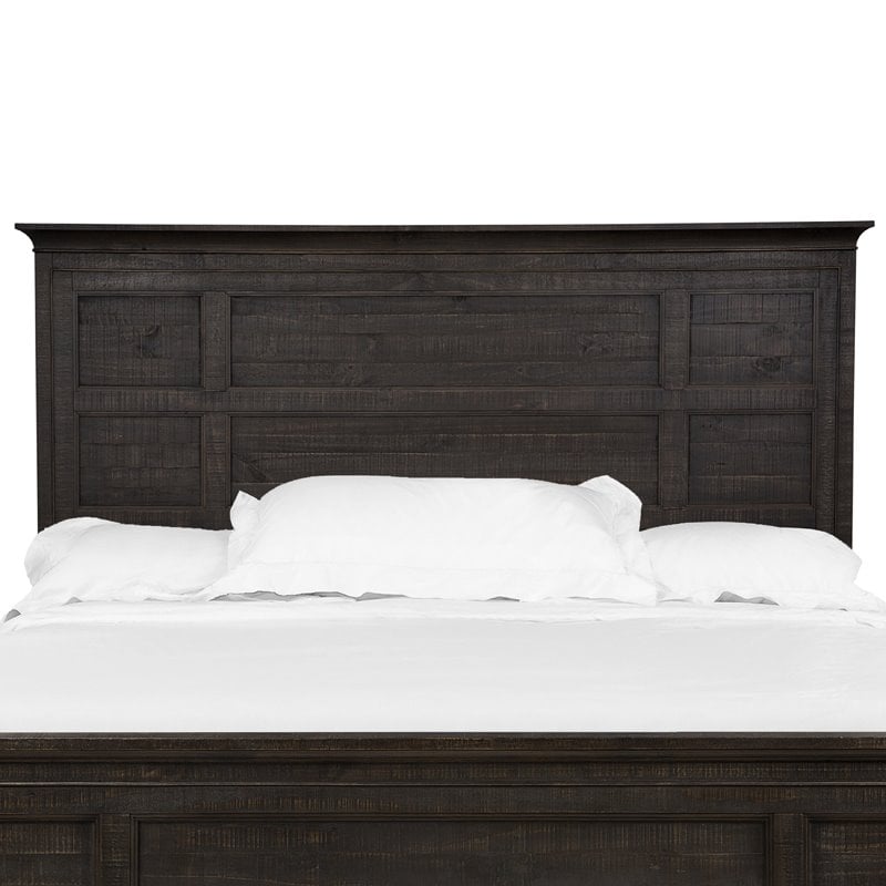 Magnussen Westley Falls Relaxed Traditional Graphite Queen Panel Headboard
