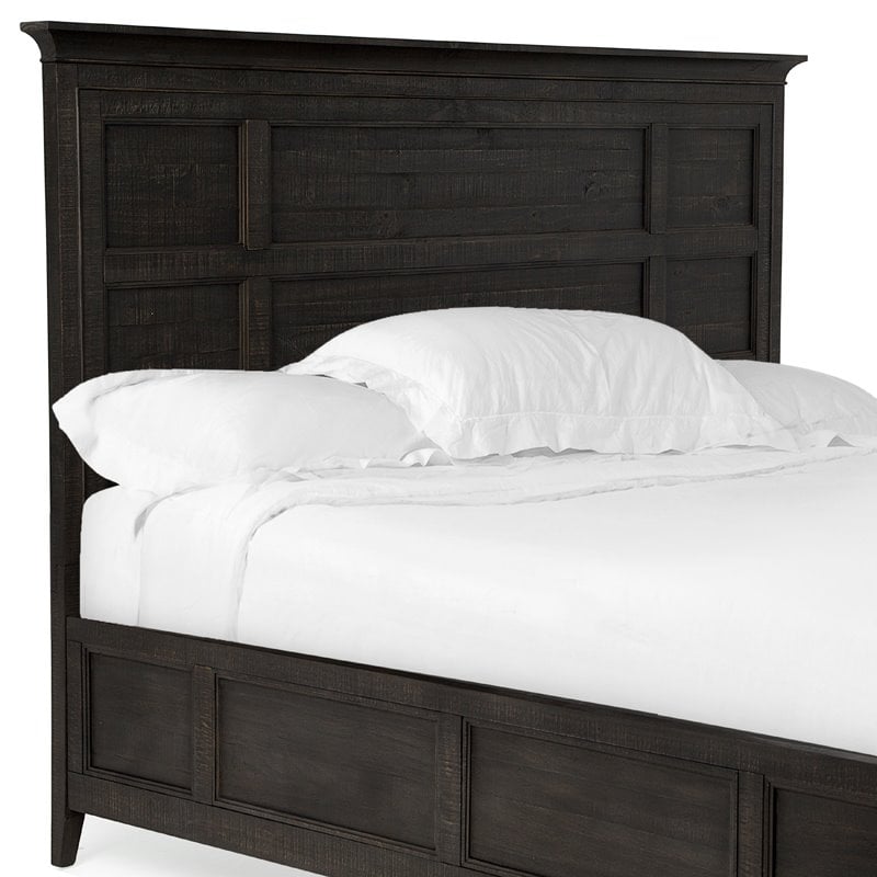 Magnussen Westley Falls Relaxed Traditional Graphite Queen Panel Headboard