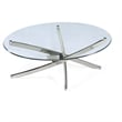 Magnussen Zila Oval Solid Wood Cocktail Table
