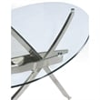 Magnussen Zila Oval Solid Wood Cocktail Table