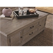 Magnussen T4352 Lancaster Lift Top Storage Cocktail Table w/Casters