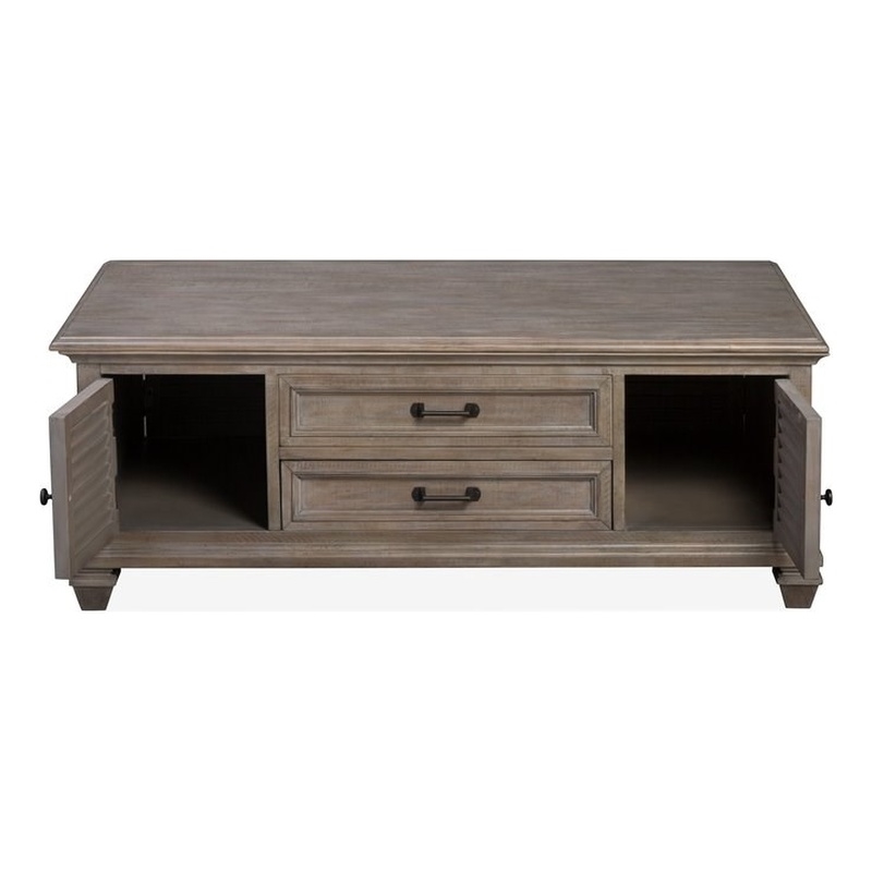 Magnussen T4352 Lancaster Lift Top Storage Cocktail Table w/Casters
