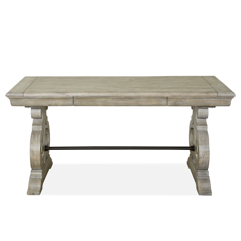 Magnussen Tinley Park Writing Desk in Dovetail Gray