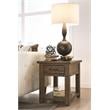 Magnussen Chesterfield Rectangular 1-Drawer End Table