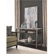 Magnussen Paradox Rectangular Sofa Table in White/Roasted Almond