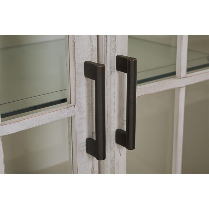 Magnussen D4436 Bronwyn Buffet Curio in White