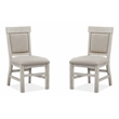 Magnussen D4436 Bronwyn Dining Side Chair with Upholstered Seat (Set of 2)