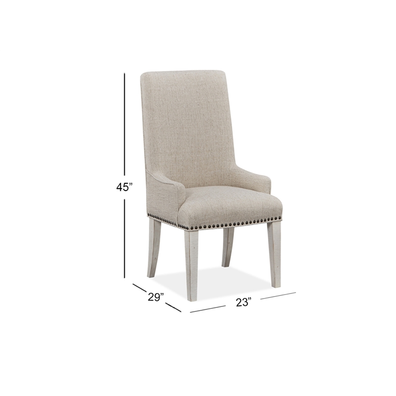 Magnussen D4436 Bronwyn Upholstered Host Side Chair (Set of 2)