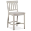 Magnussen Bronwyn Solid Wood Counter Chair in White (Set of 2)