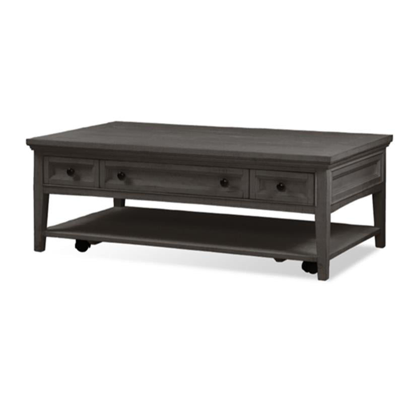 Magnussen T4399 Westley Falls Rectangular Cocktail Table w/Casters