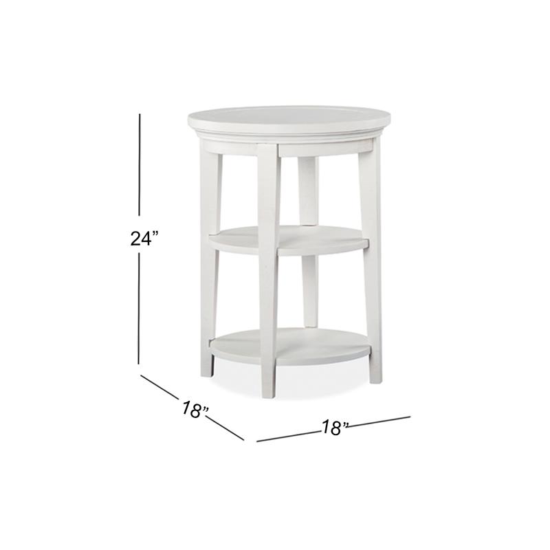 Magnussen T4400 Heron Cove Round Accent End Table