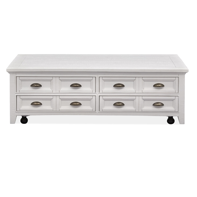 Magnussen T4400 Heron Cove Lift Top Storage Cocktail Table w/Casters