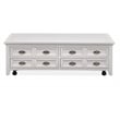 Magnussen T4400 Heron Cove Lift Top Storage Cocktail Table w/Casters