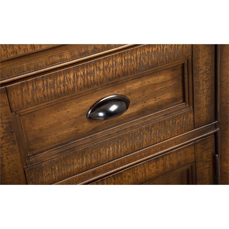 Magnussen Bay Creek Wood Buffet in Toasted Nutmeg