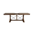 Magnussen Bay Creek Trestle Dining Table in Toasted Nutmeg