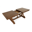 Magnussen Bay Creek Trestle Dining Table in Toasted Nutmeg