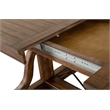 Magnussen Bay Creek Trestle Dining Table in Toasted Nutmeg