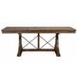 Magnussen Bay Creek Trestle Dining Table in Toasted Nutmeg