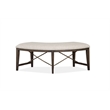 Magnussen Westley Falls Curved Bench with Upholstered Seat