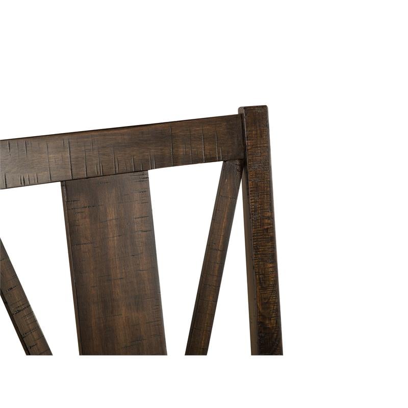 Magnussen Westley Falls Counter Chair with Upholstered Seat (Set of 2)