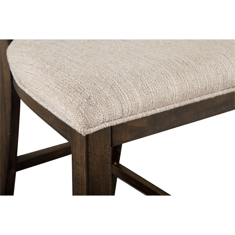Magnussen Westley Falls Counter Chair with Upholstered Seat (Set of 2)