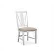 Magnussen Heron Cove Dining Side Chair with Upholstered Seat (Set of 2)