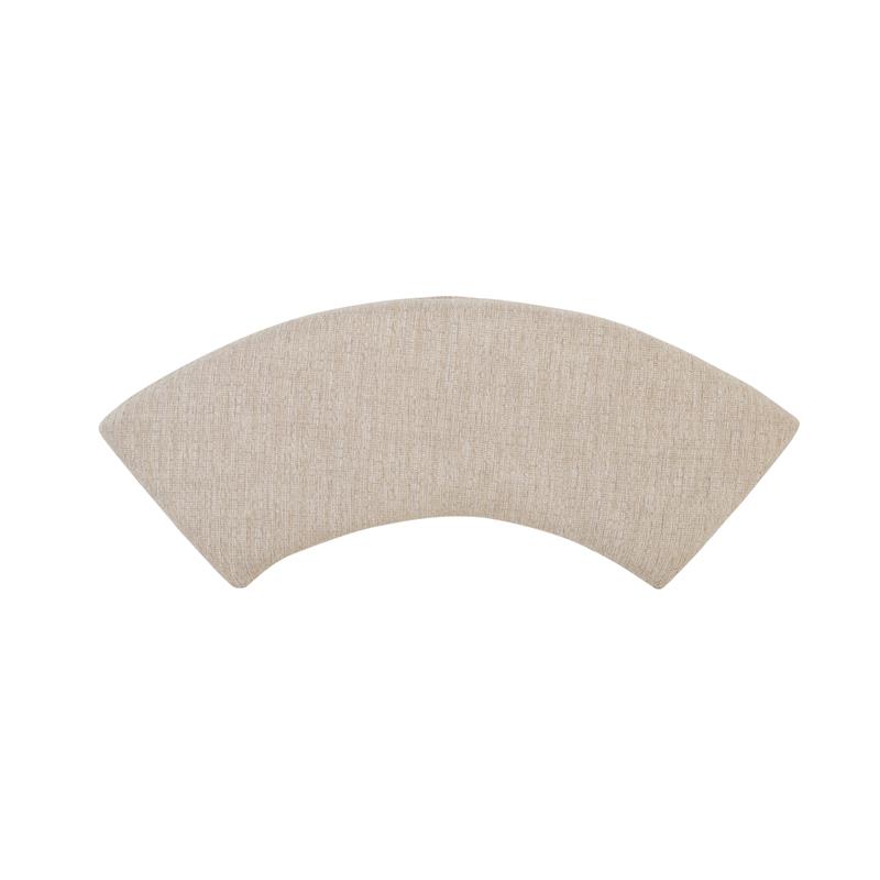 Magnussen Heron Cove Curved Bench with Upholstered Seat