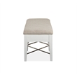 Magnussen Heron Cove Bench with Upholstered Seat