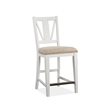 Magnussen Heron Cove Counter Chair with Upholstered Seat (Set of 2)