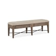 Magnussen Paxton Place Bench with Upholstered Seat