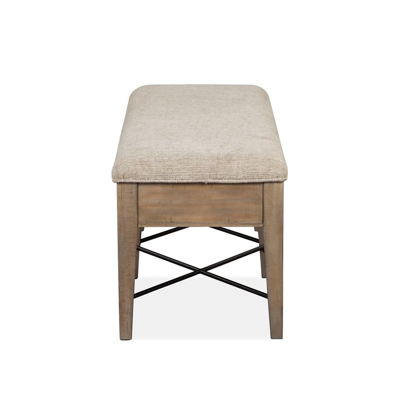Magnussen Paxton Place Bench with Upholstered Seat
