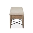 Magnussen Paxton Place Bench with Upholstered Seat