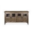 Magnussen Roxbury Manor Four Wood Framed Glass Door Buffet