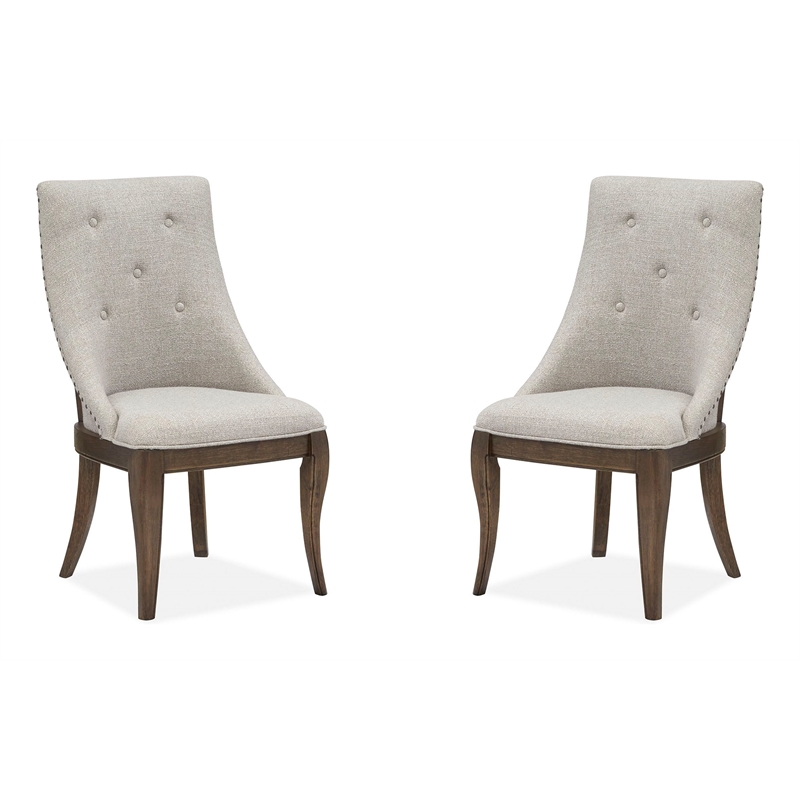Magnussen Roxbury Manor Dining Arm Chair with Upholstered Seat (Set of 2)