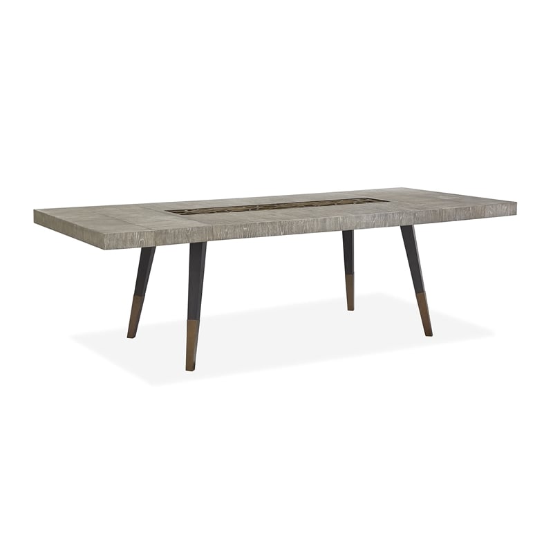 Magnussen Ryker Rectangular Dining Table in Black