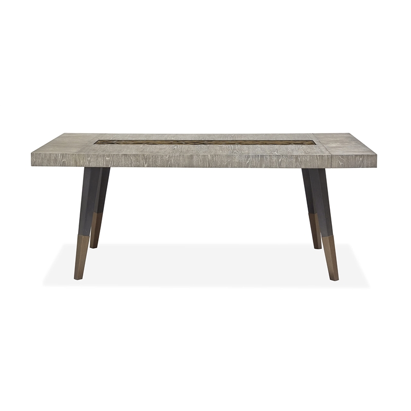 Magnussen Ryker Rectangular Dining Table in Black