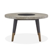 Magnussen Ryker Round Dining Table in Nocturn Black