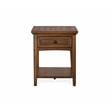 Magnussen Bay Creek Rectangular End Table in Toasted Nutmeg