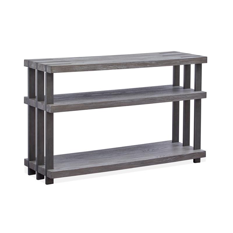 Magnussen Eldridge Rectangular Sofa Table Weathered Gravel
