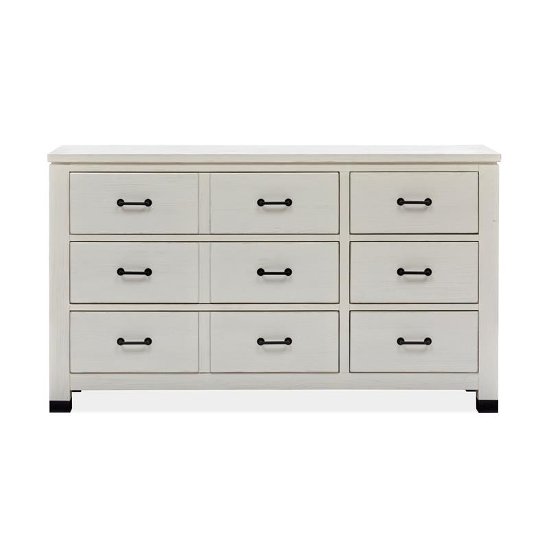 Magnussen Home Harper Springs Silo White Door Bedroom Dresser