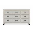 Magnussen Home Harper Springs Silo White Door Bedroom Dresser
