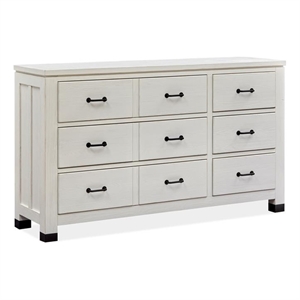 Magnussen Home Harper Springs Silo White Door Bedroom Dresser
