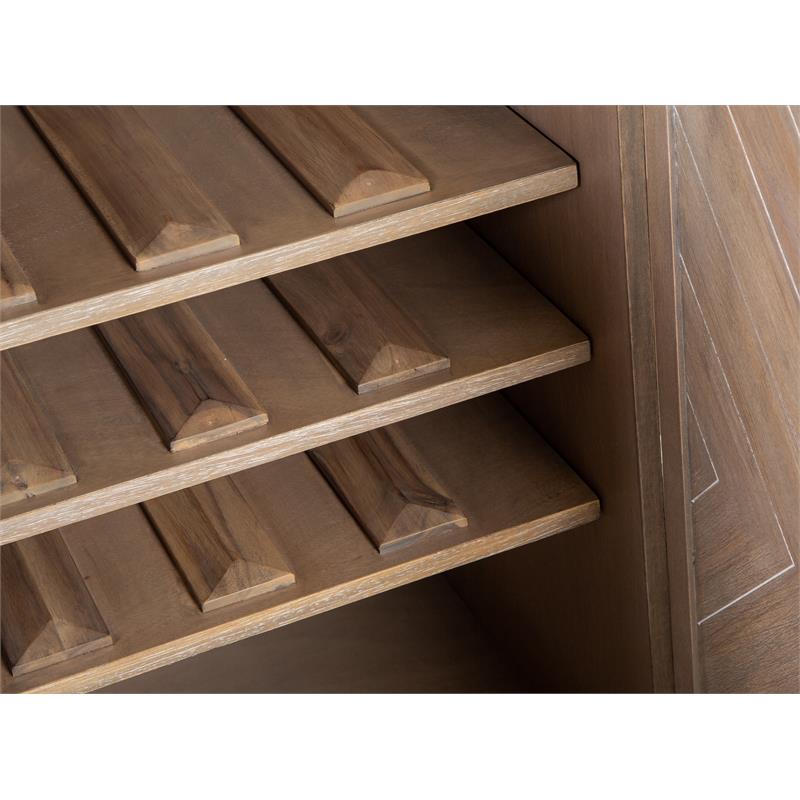 Magnussen Ainsley Acacia Veneer and MDF Top Buffet in Tan